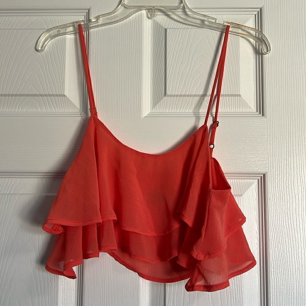 NEW - Show Me Your MuMu Orange CropTop - Super Cute Size Small NWOT